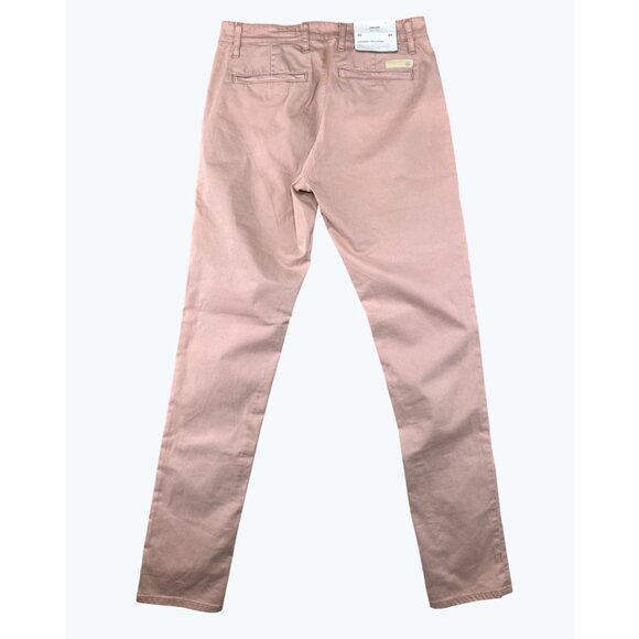 Adriano Goldschmied Mens Jamison Skinny Chino Pants Light Mauve Pink Size 29 - Picture 3 of 15